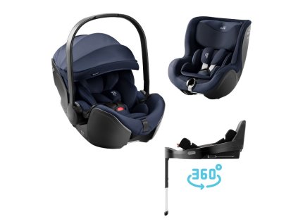 BritaxRomerAutosedackaSetBabySafeProVarioBase5ZDualfix5ZNightBlueStyle