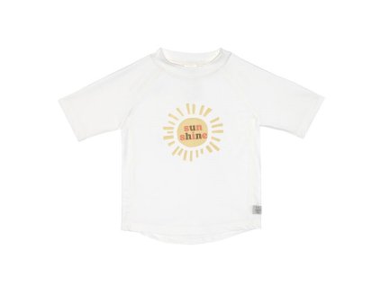 LÄSSIG tričko SHORT SLEEVE RASHGUARD Sunshine Sea Salt 19-24m