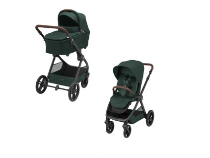 MaxiCosiKombinovanyKocarek2v1OxfordPlusTwillicGreen