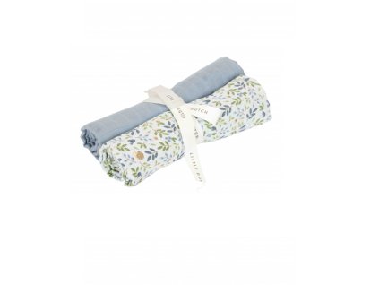 LittleDutchPleny70x70Cm2KsForestAdventureDenimBlue