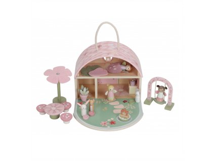 LittleDutchDomecekProVilyDrevenyPrenosnyFairyGarden