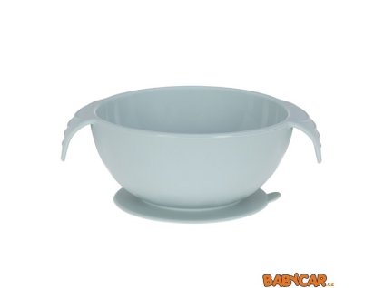 LassigDetskaMistickaBowlSiliconeBlueWithSuctionPad