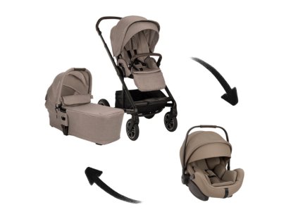 NunaKombinovanyKocarekMixxNextCedarArraFlexCedar