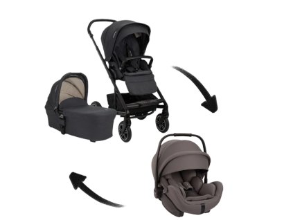 NunaKombinovanyKocarekMixxNextOceanArraFlexThunder