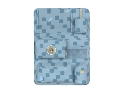 lassig kapsar car wrap to go pattern party blue