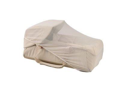 voksi striska pro prenosne luzko s moskytierou carry me canopy and mosquito seashell sand