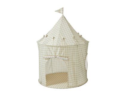 3 sprouts detsky stan recycled gingham beige