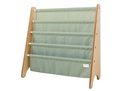 3 sprouts stojan na knizky recycled solid green