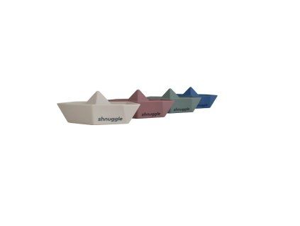 shnuggle stohovaci lodicky stack and sail