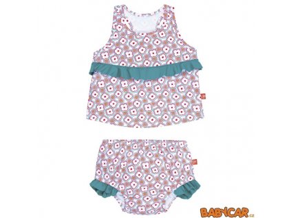 LÄSSIG plavky TANKINI GIRLS Flowers XL DOPRODEJ!