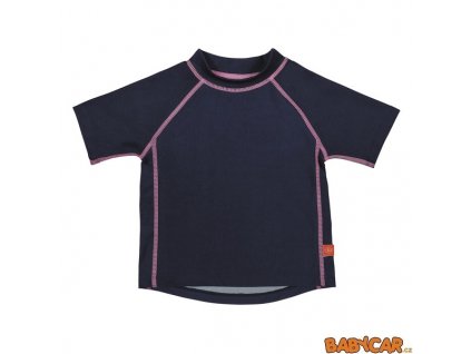 LÄSSIG tričko RASHGUARD SHORT SLEEVE GIRLS Navy M (12měsíců) DOPRODEJ!