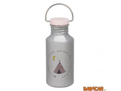 LÄSSIG láhev BOTTLE STAINLESS STEEL Adventure Tipi