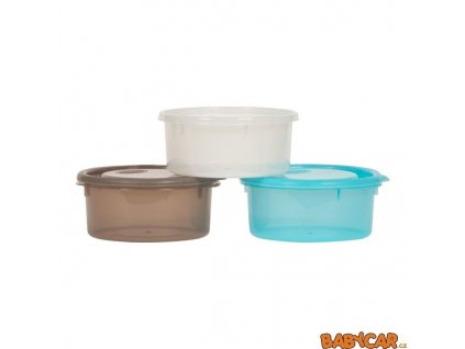 BO JUNGLE misky s víčky BOWLS 730ml 3ks DOPRODEJ!