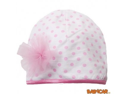 PINKIE čepice Bullets Flower 3-6let DOPRODEJ!