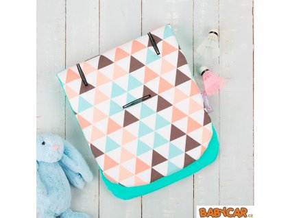 CUDDLECO paměťová podložka do kočárku COMFI-CUSH Triangles DOPRODEJ!