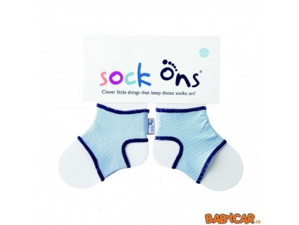 SockOnsElastickyNavlekNaPonozkyClassicBabyBlue