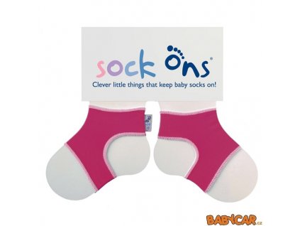 SockOnsElastickyNavlekNaPonozkyClassicFuchsia