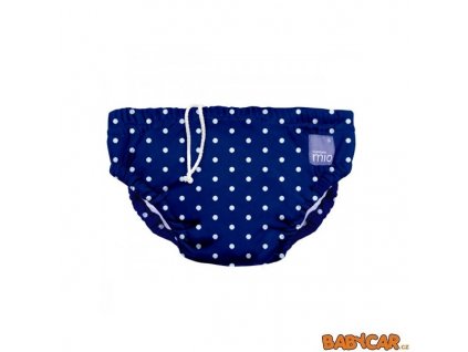 BAMBINO MIO koupací kalhotky SWIM NAPPY S 5-7kg Navy Polka Dot DOPRODEJ!