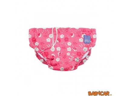 BAMBINO MIO koupací kalhotky SWIM NAPPY S 5-7kg Poppy