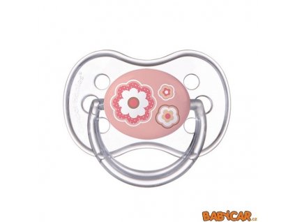 CanpolBabiesSilikonovyDudlikSymetrickyNewbornBabyRuzova