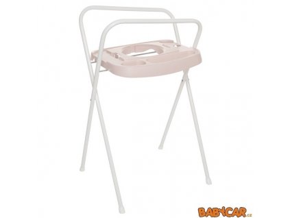 BÉBÉ-JOU kovový stojan na vaničku 98cm Leopard Pink