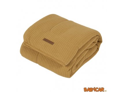 LittleDutchDekaBassinetBlanket70x100cmSoftPureOcher