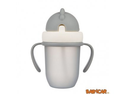 CanpolBabiesHrnicekSeSilikonovouSlamkouMatt210mlSeda