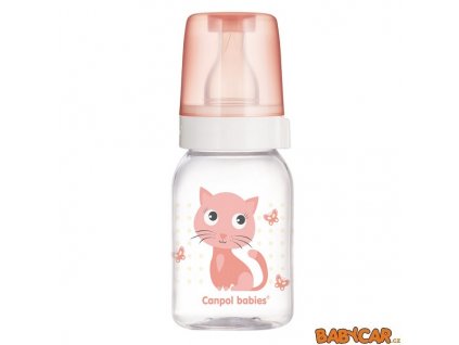CanpolBabiesLahevSPotiskemCuteAnimals120mlKockaRuzova