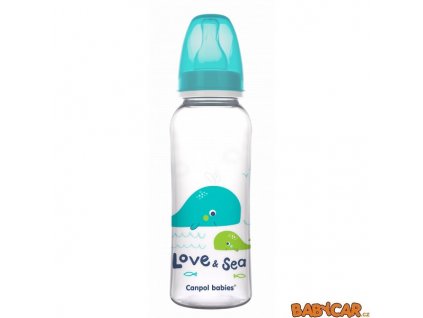 CanpolBabiesLahevSPotiskemLoveASea250mlTyrkysova