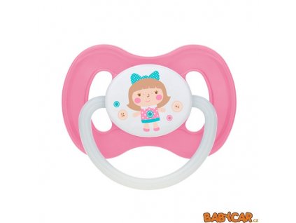 CanpolBabiesSilikonovyDudlikSymetrickyToysRuzova