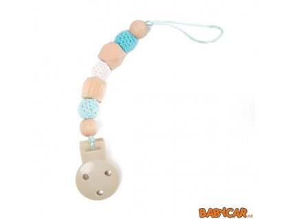BoJungleRetizekNaDudlikBPacifierWoodBlue