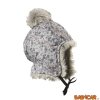 ELODIE DETAILS zimní čepice ušanka CAP Petite Botanic 6-12m DOPRODEJ!