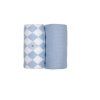 lodger multifunkcni plena swaddler solid matcha 110 110cm 2ks blue fogg