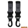 LÄSSIG připínací systém CASUAL STROLLER HOOKS Black