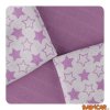 KIKKO bambusové ubrousky XKKO®BMB 30x30cm 9ks Little Stars Lilac Mix DOPRODEJ!