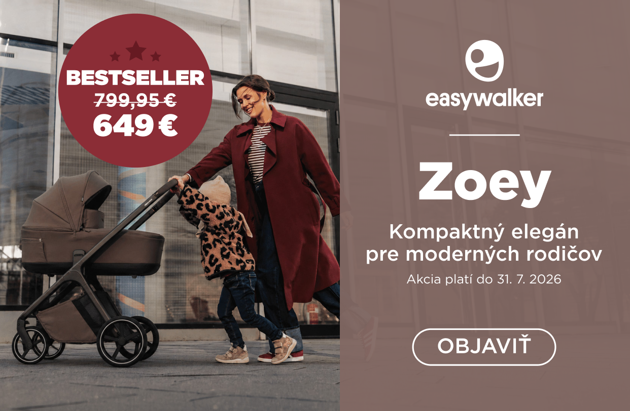 Easywalker Zoey SK predľžená akcia