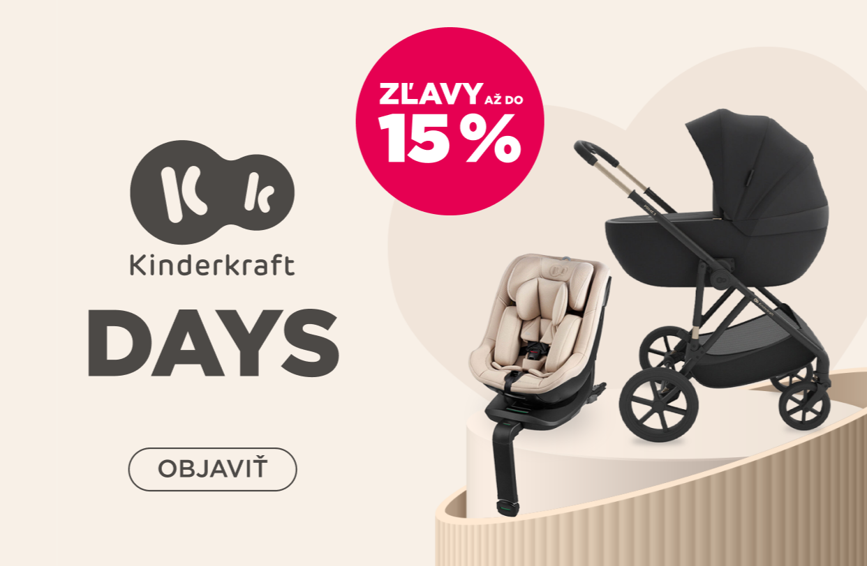 Kinderkraft Days -15% sk