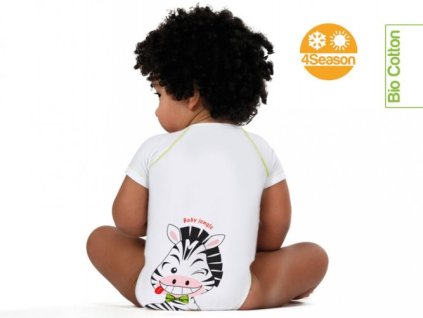 J BIMBI Gyerek body 0-36 hónapig - ZEBRA