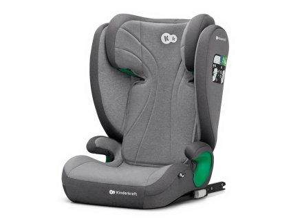KINDERKRAFT Autosedačka Junior Fix 2 100-150 cm Rocket Grey (Variáns Graphite Black)