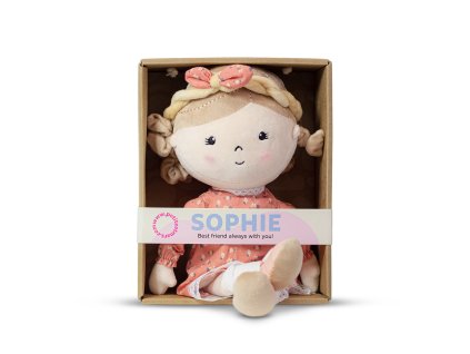 PETITE&MARS Bábika plyšová Sophie 0m+, 35 cm (Variáns Sophie)