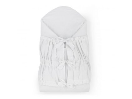 PETITE&MARS Zavinovačka šnurovacia Nurse s pevnou kokosovou vložkou White 75x75 cm (Variáns White)