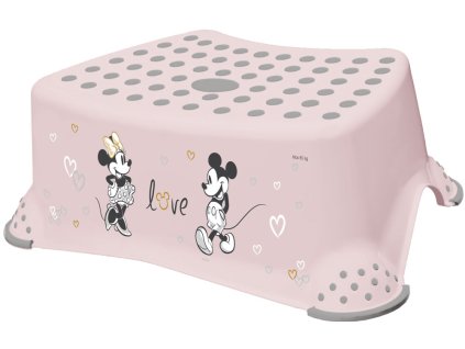 Stupionok k WC/umyvadlu "Minnie", Růžová (Variáns Růžová)