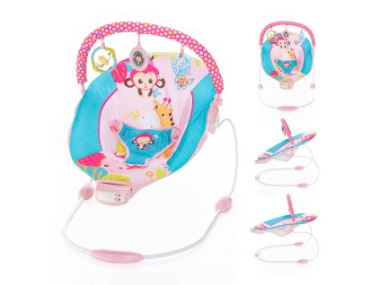 Zopa Rezgő pihenőszék Happy - Safari Pink