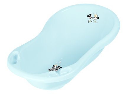 Dětská vanička 84cm "Mickey" se zátkou, Modrá (Variáns Modrá)