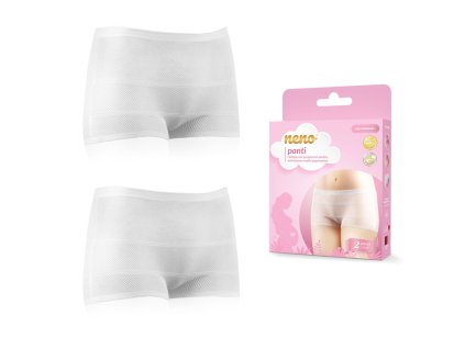 NENO Panti Többször használható szülés utáni bugyi 2db (Variáns L 2db)