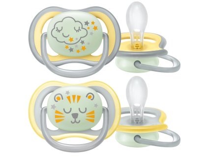 Philips AVENT Ultra air éjszakai cumi 18 hónaptól, 2 db (Variáns 2 db)