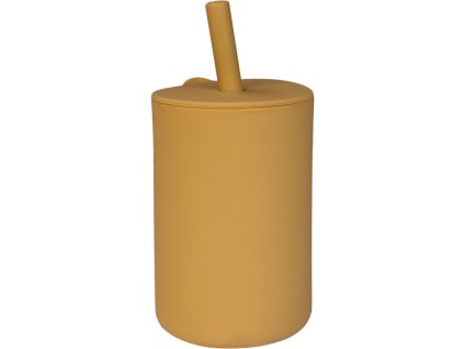 TRYCO Szilikon pohár szívószállal (Variáns Honey Gold)