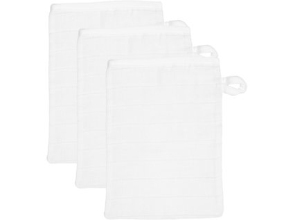 TRYCO Muszlin törlőkendő – 3 darabos szett (Variáns White)