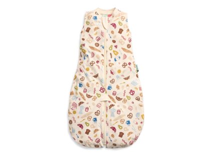 ERGOPOUCH Suit Bon Appetit hálózsák és kezeslábas 2 az 1-ben organikus pamutból, 0,2 tog (Variáns 8-24 hónapig, 8-14 kg)