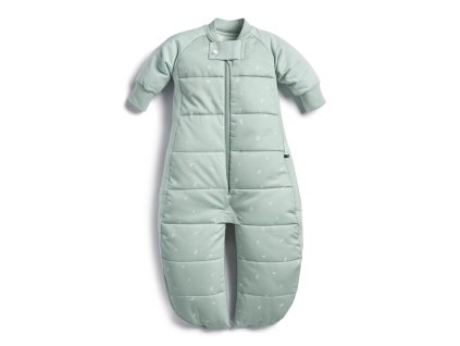 ERGOPOUCH Suit Sage hálózsák és kezeslábas 2 az 1-ben biopamut,2,5 tog (Variáns 3-12 hónapig, 6-12 kg)